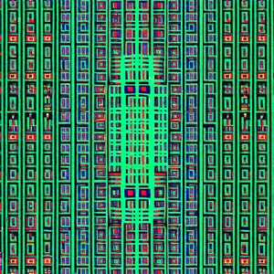 Discord represented through repeating patterns