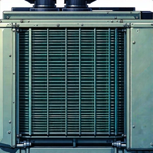 Close-up of cooling system