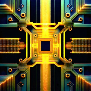 Microchip with laser scanning