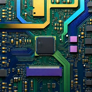 Close-up of memory module