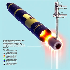 A Blue And Yellow Tube Is Shown In A Diagram, With A Red Line Going Through It