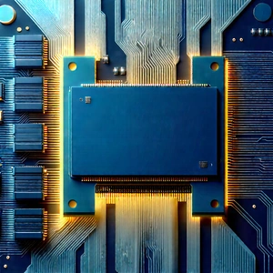 Close-up of memory module