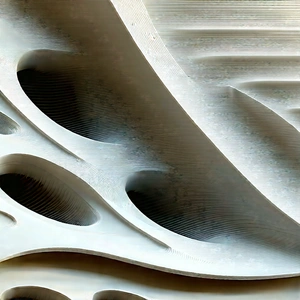 Close-up Of Cooling System With White, Curved