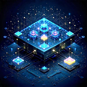 Blockchain network visualization