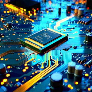 Circuit board with data streams