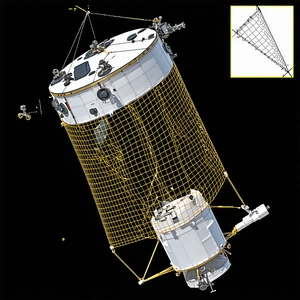 The Image Is A Computer-generated Illustration Of A Space Station