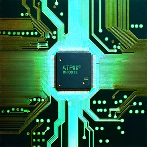 Circuit board with holographic projection