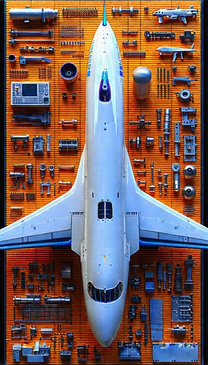 Aerospace technology in manufacturing facility