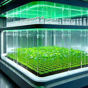 Agricultural technology in modern laboratory