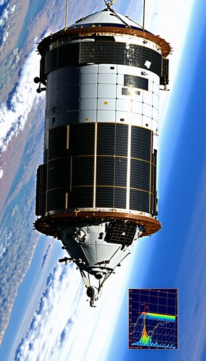 A Space Shuttle Is Captured In A Time-lapse Photo, Showing It From The Ground To The Sky