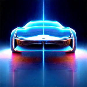 Innovative Electric Vehicle (design:1.25) With Futuristic Shown