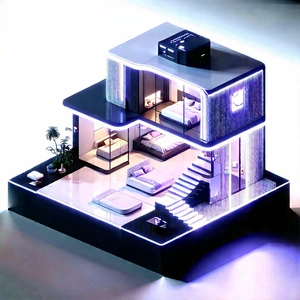 Futuristic smart home