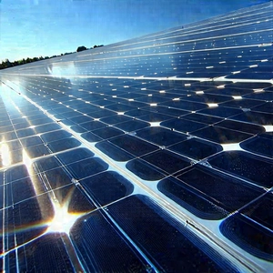 Solar Panel With Laser Scanning With Large Solar