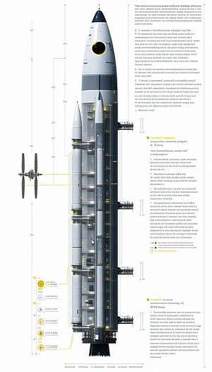 large space shuttle shown diagram