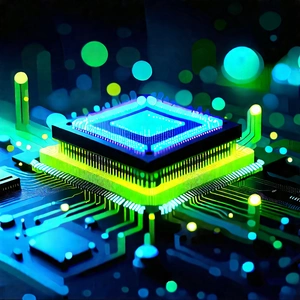 Quantum computer with data streams
