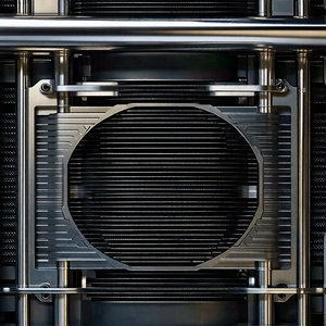 Tech Etching: Close-up of cooling system