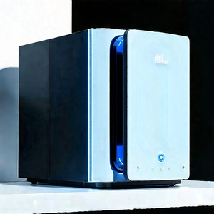 Innovative Smart Appliance Design With Large Blue