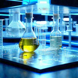 Educational Technology In Modern Laboratory With Image, There
