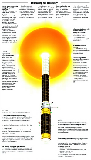 The Image Is A Diagram Showing The Different Parts Of A Space Shuttle