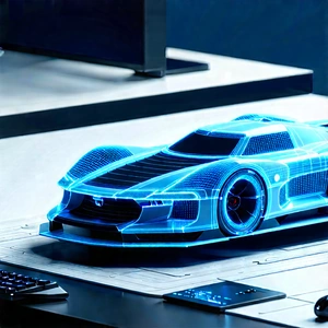 Automotive technology in tech office