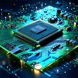 Circuit board with holographic projection