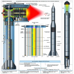 The Image Is A Diagram Of A Space Shuttle, Showing The Various Components And Their Functions