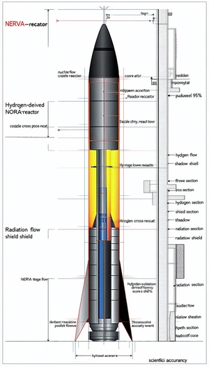 The Image Is A Diagram Of A Nuclear Reactor, Showing The Various Components And Their Functions