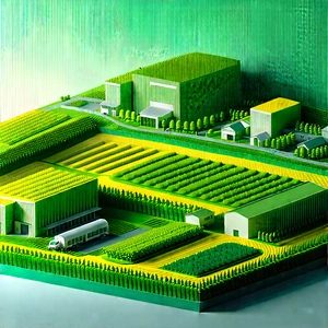Agricultural technology in modern laboratory