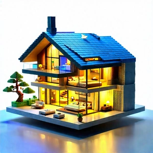 Smart home device with digital artwork