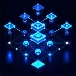 Blockchain network visualization
