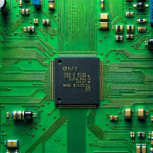 Circuit board with laser scanning