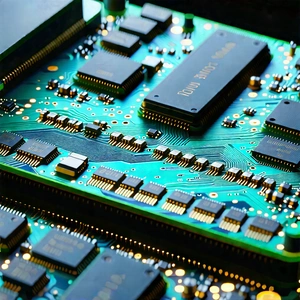 Close-up of memory module