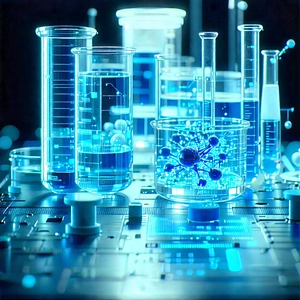 Entertainment technology in (modern:1.49) laboratory