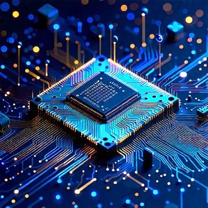Microchip with data streams