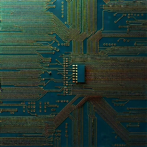 Circuit board with laser scanning