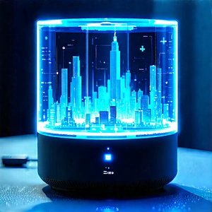 Smart home device with data visualization