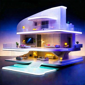 Futuristic smart home