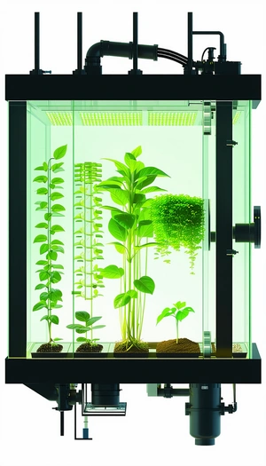 A Greenhouse Filled With Various Plants