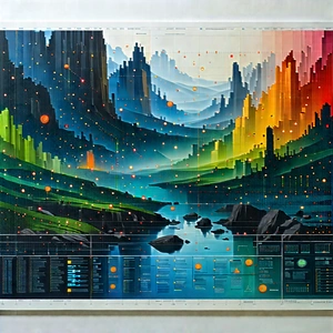 Big Data Visualization With Large Poster