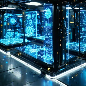 Educational technology in manufacturing facility