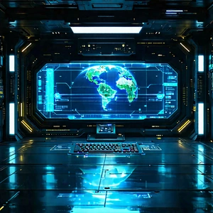 Entertainment technology in manufacturing facility