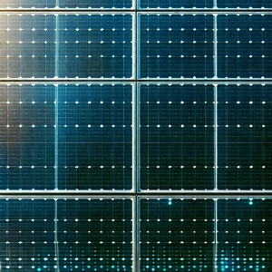 Solar panel with data streams