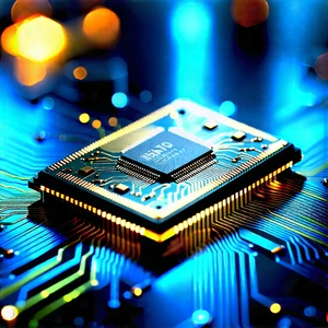 Microchip with data streams