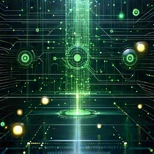Quantum computer with data streams
