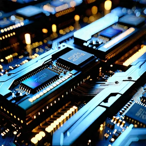 Close-up of memory module