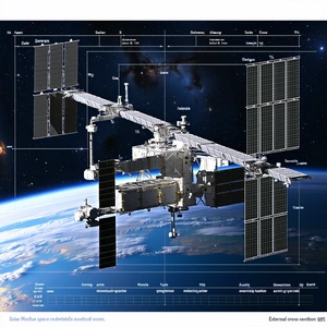 detailed diagram space shuttle