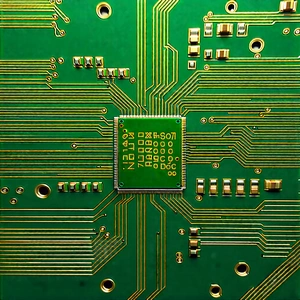 Circuit board with laser scanning