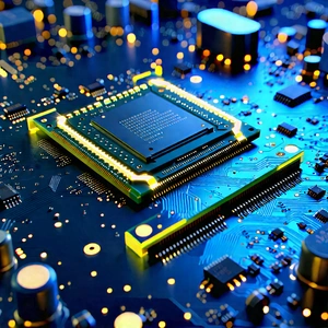 Close-up of memory module