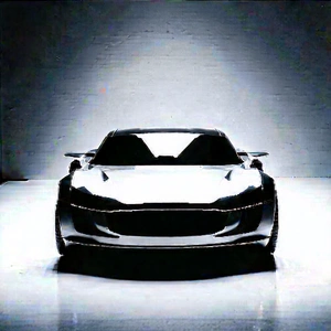 Automotive Technology In Research Center With Black Sports