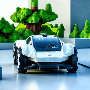 Innovative Electric Vehicle Design With Futuristic Displayed